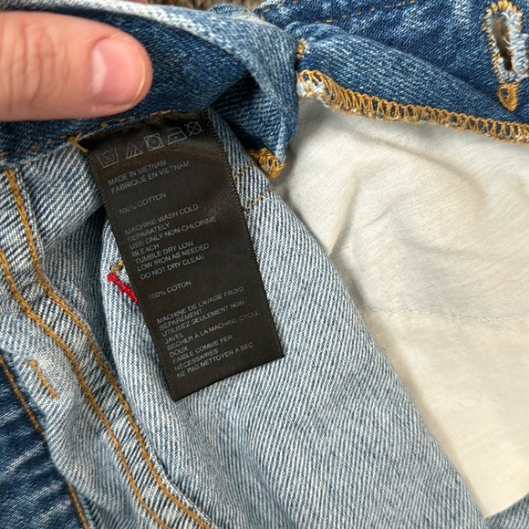 BDG Urban Outfitters Light Wash Denim Short Overalls L (8-10?) - Picture 14 of 16